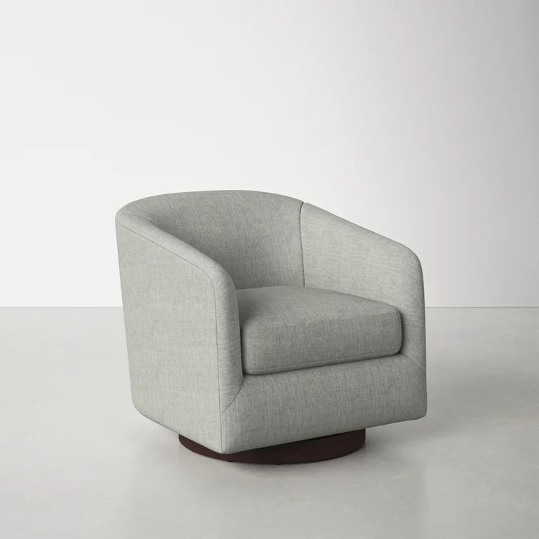 Bennett 31'' Wide Swivel Barrel Chair