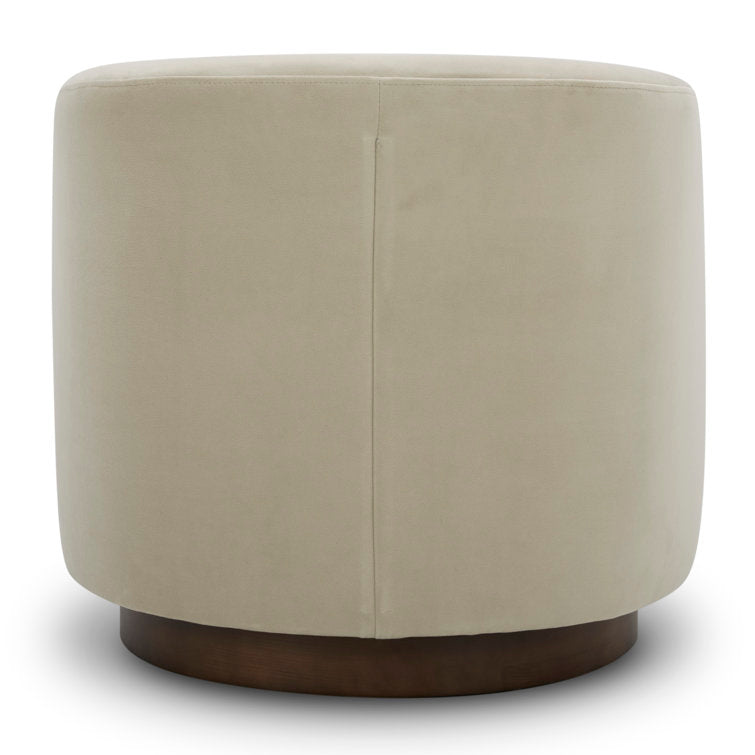 Bennett Upholstered Swivel Barrel Chair