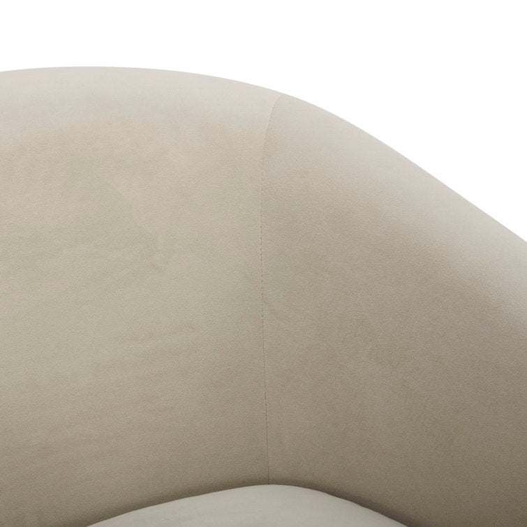 Bennett Upholstered Swivel Barrel Chair