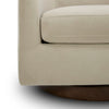 Bennett Upholstered Swivel Barrel Chair