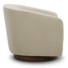 Bennett Upholstered Swivel Barrel Chair