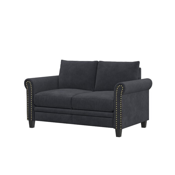 Bennith 57.7" Rolled Arm Loveseat