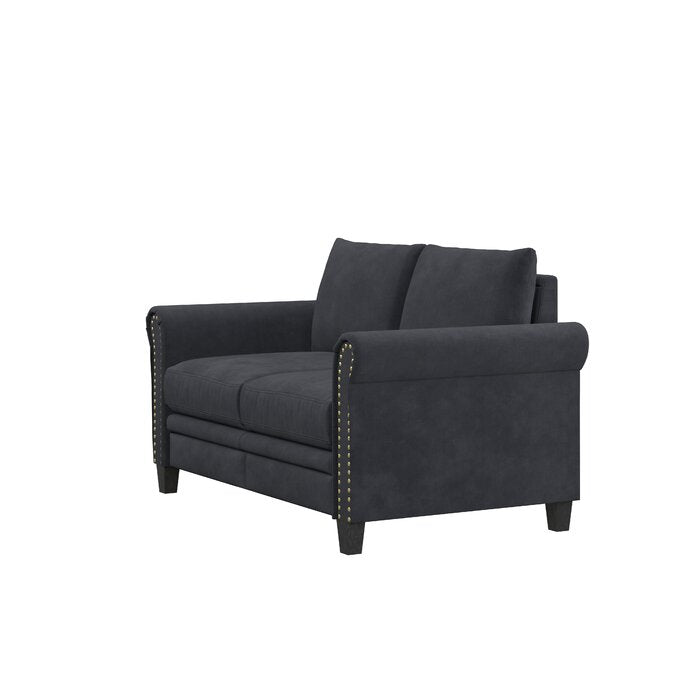 Bennith 57.7" Rolled Arm Loveseat