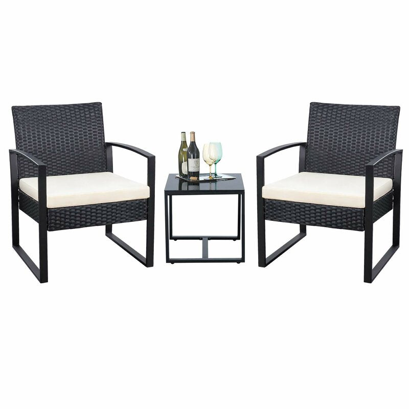 Beoll Metal 2 - Person Seating Group with Cushions (set of 2) CYB191