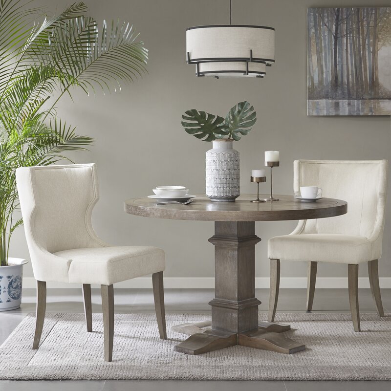 Berau Upholstered Wingback Side Chair