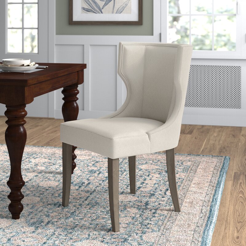 Berau Upholstered Wingback Side Chair
