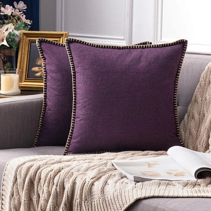 Berendje Square Pillow Cover,18" x 18" (Set of 2)