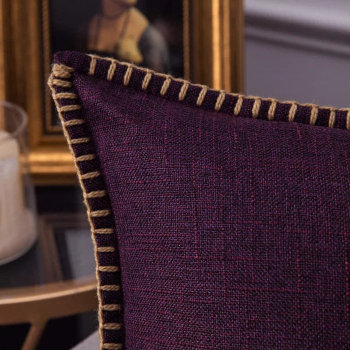 Berendje Square Pillow Cover,18" x 18" (Set of 2)