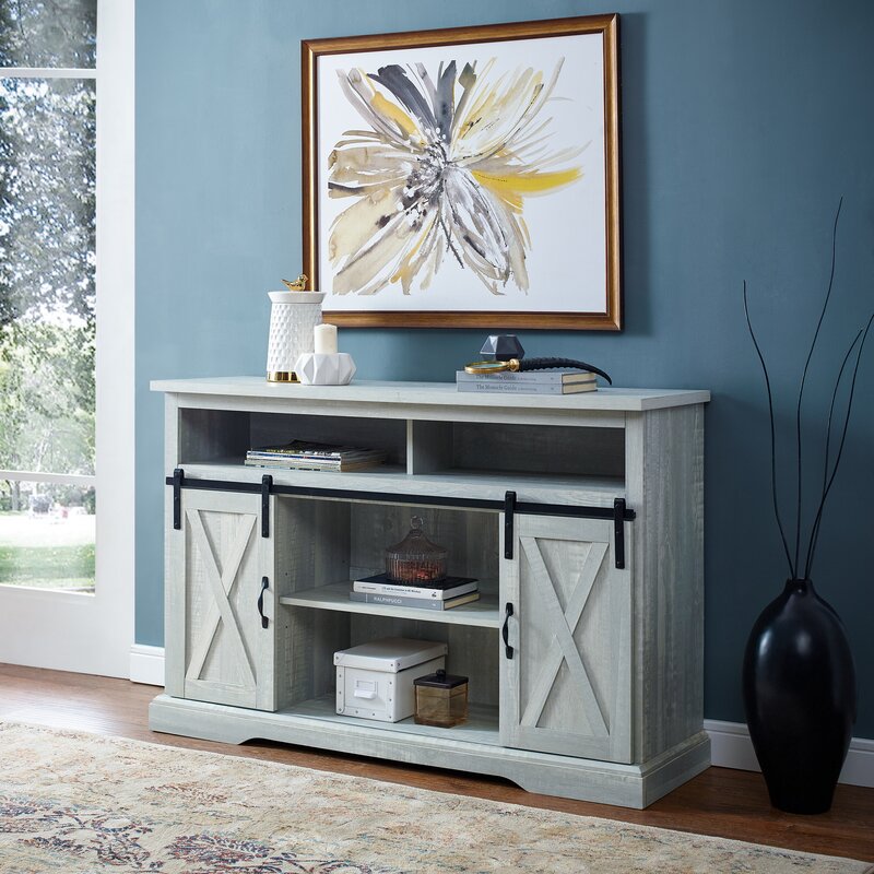 Berene TV Stand for TVs up to 64", Stone Gray (#K2392)