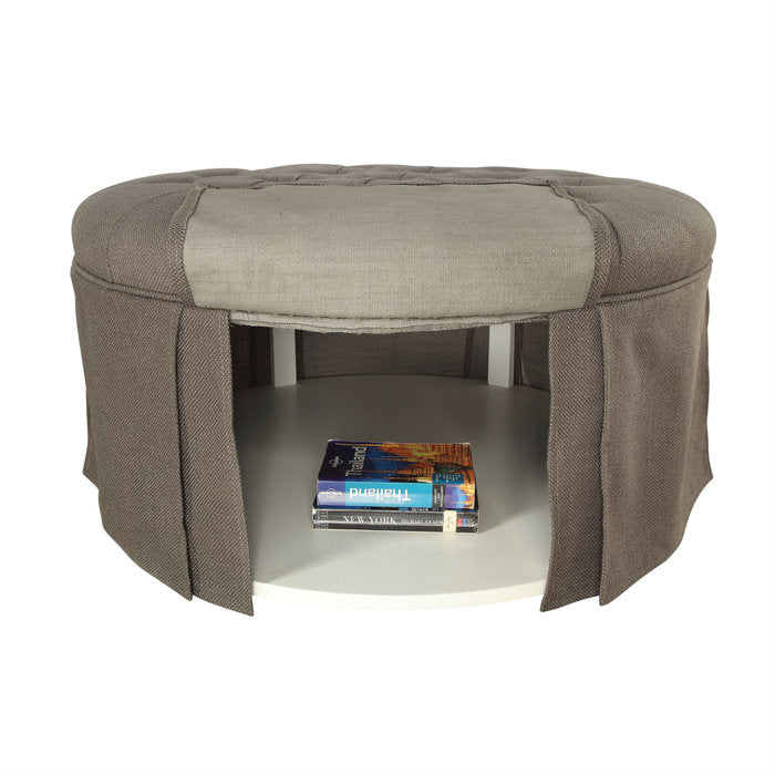 Bergeron Upholstered Storage Ottoman