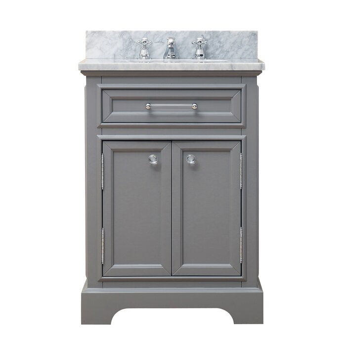 Bergin 24" Single Bathroom Vanity, Gray