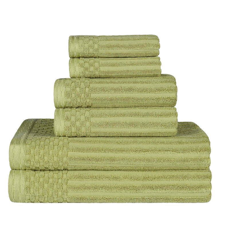 Bergquist 6 Piece 100% Cotton Towel Set