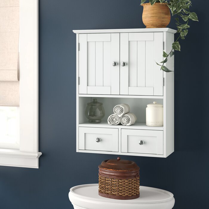 Berkey 19.5'' W x 24.5'' H x 8'' D Wall Mounted Bathroom Cabinet
