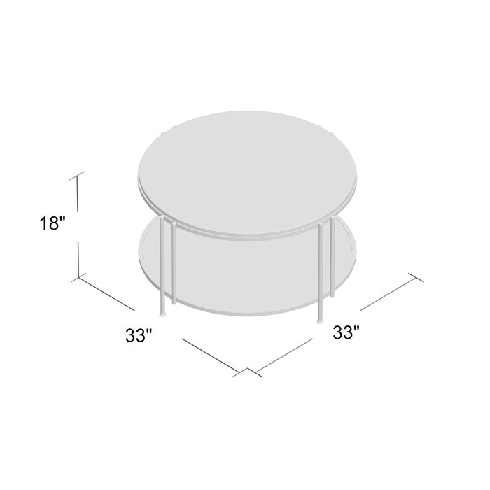 Berman 4 Legs Coffee Table