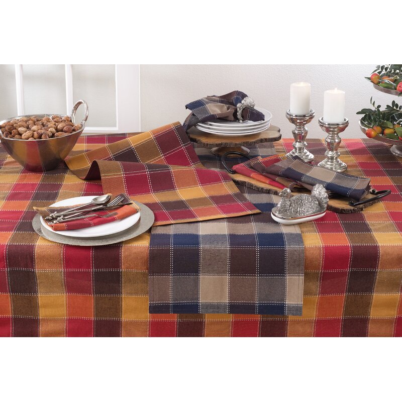 Bernardi Plaid Tablecloth CYS210