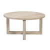 Bernardo Solid Wood Cross Legs Coffee Table