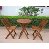 Bernetta Round 2 - Person 21.65'' Long Bistro Set