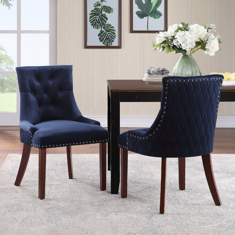 Bernyce Tufted Velvet (Set of 2)