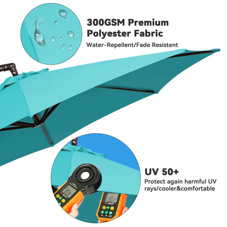 Bersa 120'' Cantilever Umbrella