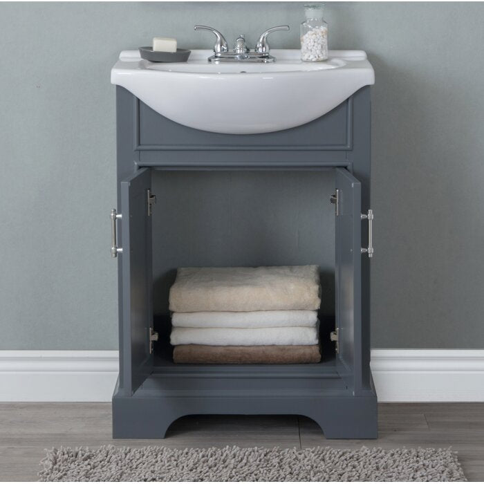 Berta Free Standing Single Bathroom Vanity