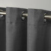 Bertrand Solid Semi-Sheer Grommet Curtain Panels (Set of 2) HAS100