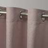 Bertrand Solid Semi-Sheer Grommet Curtain Panels (Set of 2) AT138