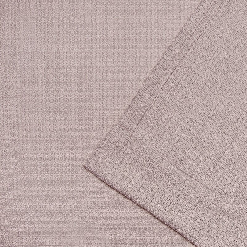 Bertrand Solid Semi-Sheer Grommet Curtain Panels (Set of 2) AT138