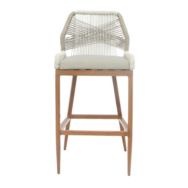 Bess Patio Counter Stool with Cushion