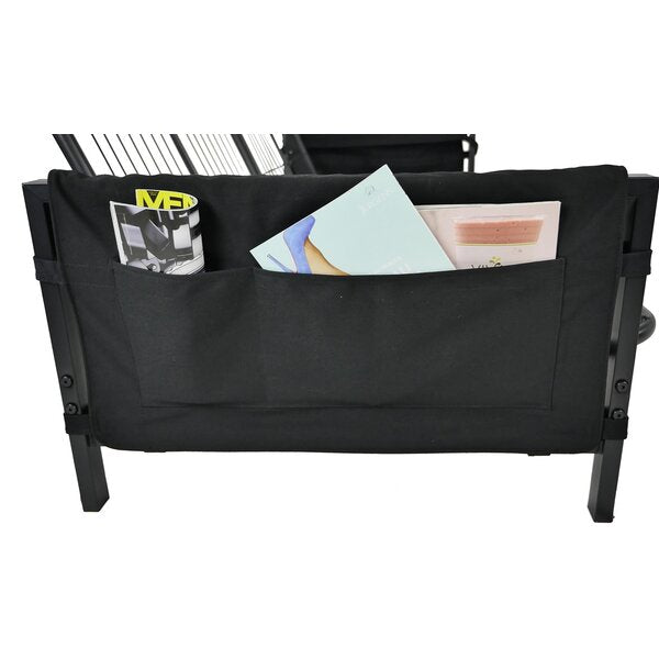 Betsayda Full 76'' Wide Tufted Back Futon And Mattress with Storage