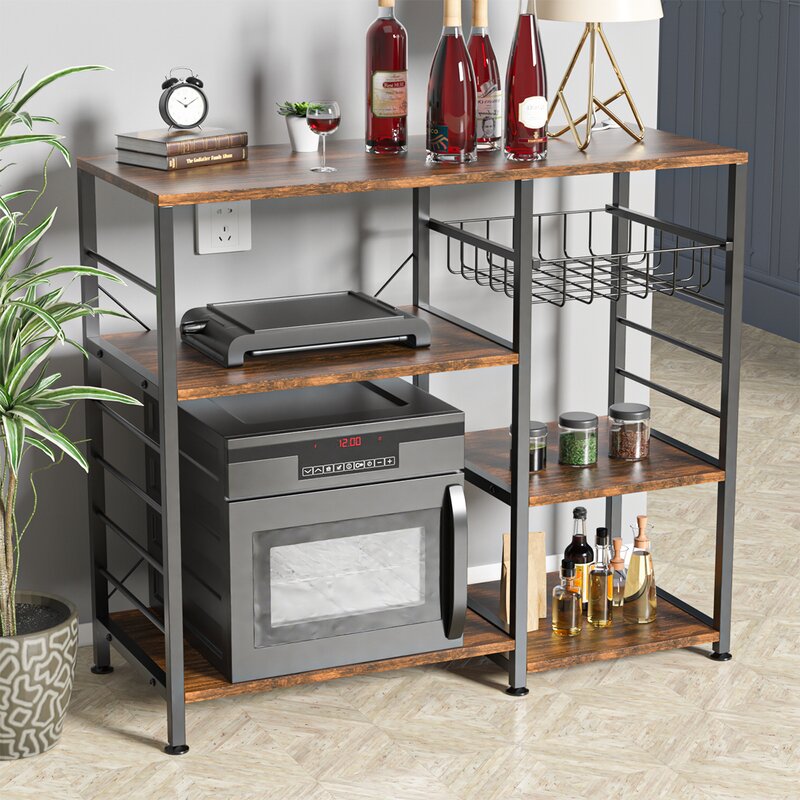 Bevan 31" H x 35" W x 14" D Shelving Unit