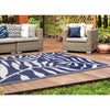 Beverly Rug Tropical Blue Reversible Outdoor Area Rug - 8
