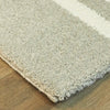 Bevers Area Rug in Gray/Yellow rectangle 7'10