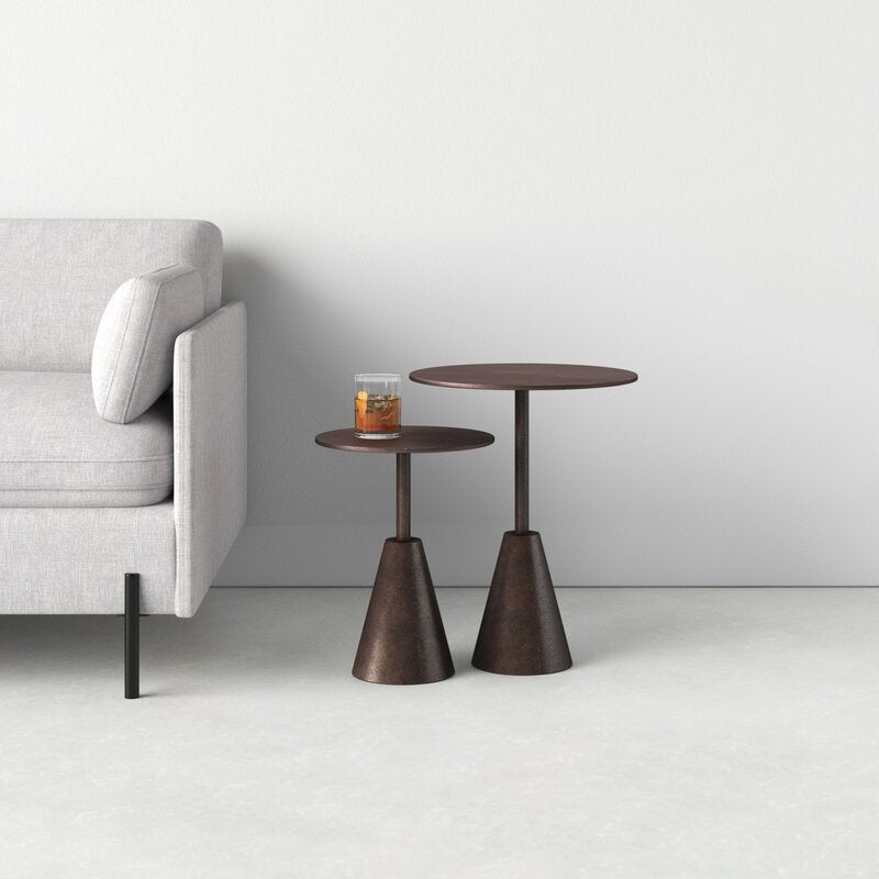 Bevis Pedestal Nesting Tables (Set of 2) K8261