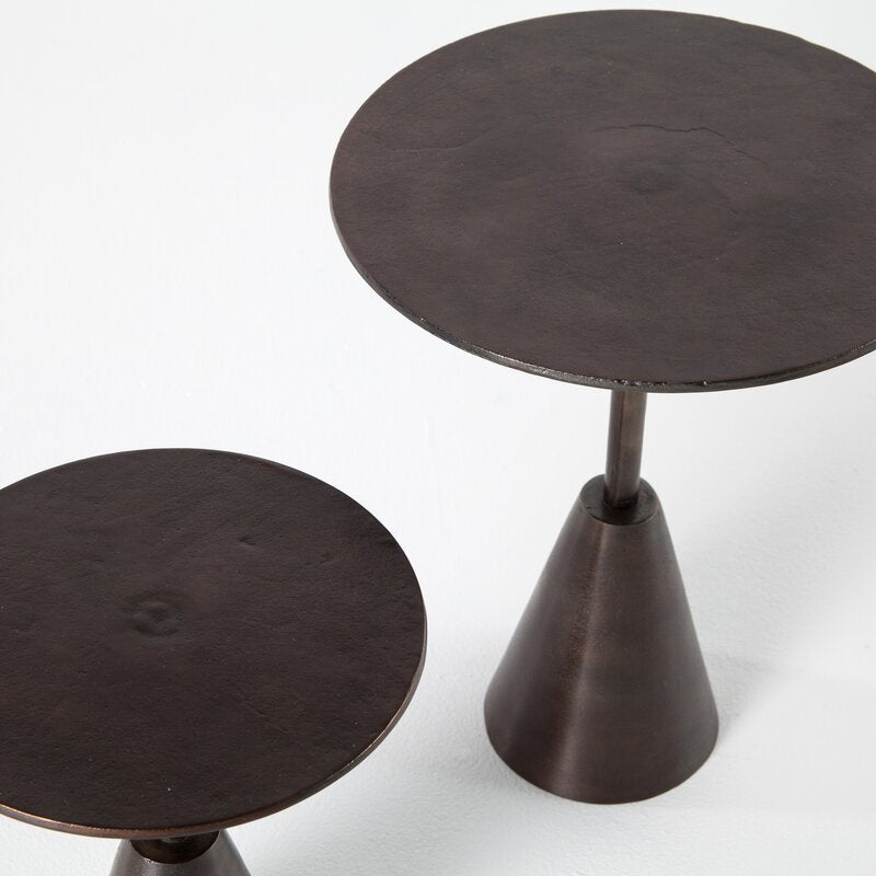 Bevis Pedestal Nesting Tables (Set of 2) K8261