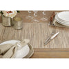 Bevis Shimmering Woven Nubby Natural Table Runner