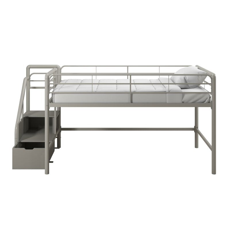 Bewley Junior Twin Low Loft Bed with Drawers K8546