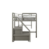 Bewley Junior Twin Low Loft Bed with Drawers K8546