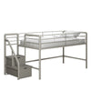 Bewley Junior Twin Low Loft Bed with Drawers K8546