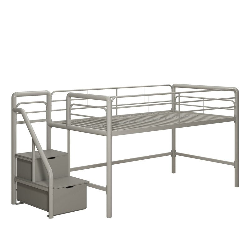 Bewley Junior Twin Low Loft Bed with Drawers K8546