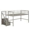 Bewley Junior Twin Low Loft Bed with Drawers K8546
