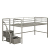 Bewley Junior Twin Low Loft Bed with Drawers K8546