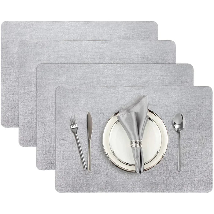 Biana 17.5" Vinyl Placemat, (Set of 6)