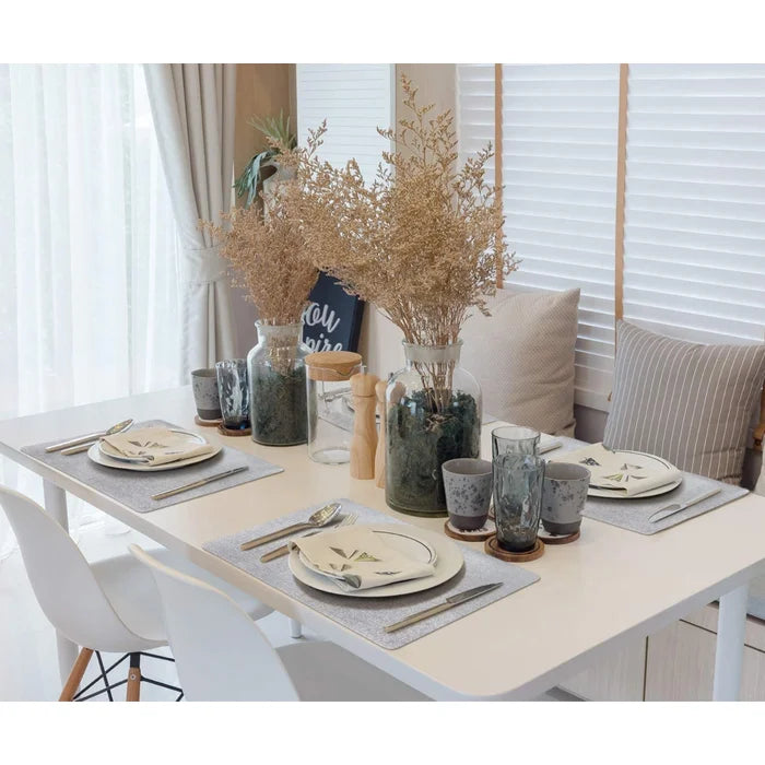 Biana 17.5" Vinyl Placemat, (Set of 6)