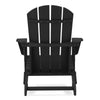 Black Bickham Plastic Folding Adirondack Chair