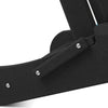 Black Bickham Plastic Folding Adirondack Chair