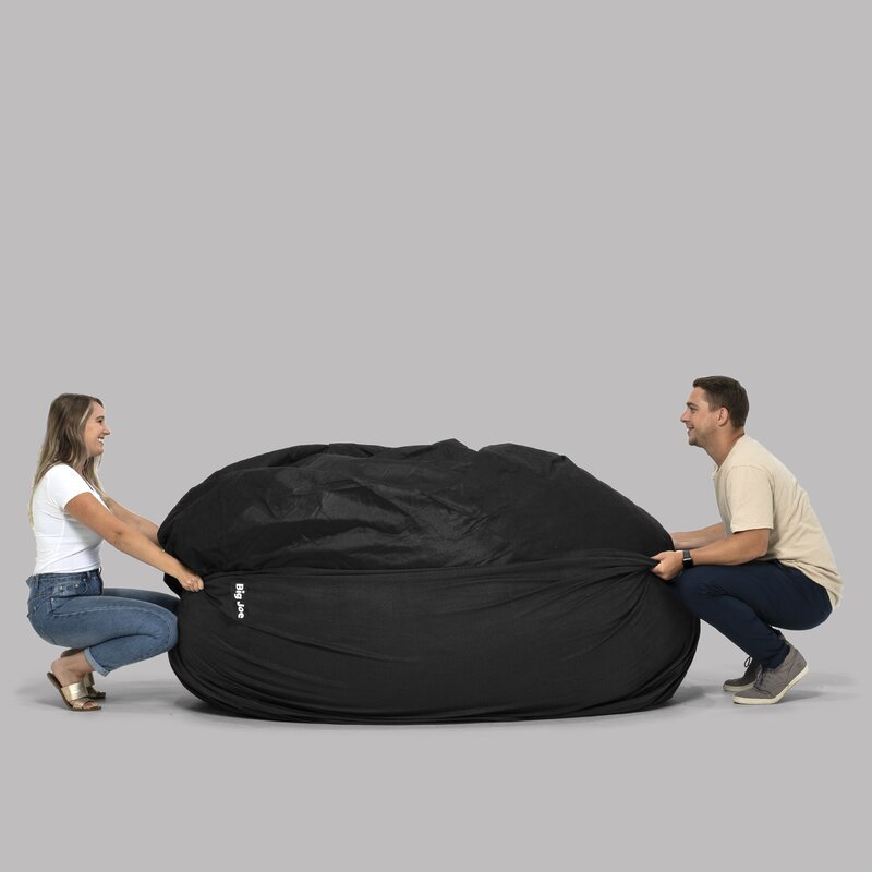 36" H x 72" W x 48" D Big Joe Fuf Extra Large Bean Bag Cover CL845