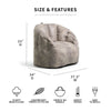 Big Joe Lux Standard Bean Bag Chair CR8075