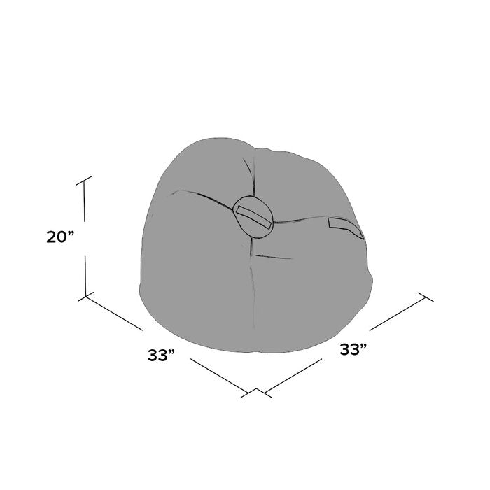 Big Joe Medium Bean Bag Chair LX4567