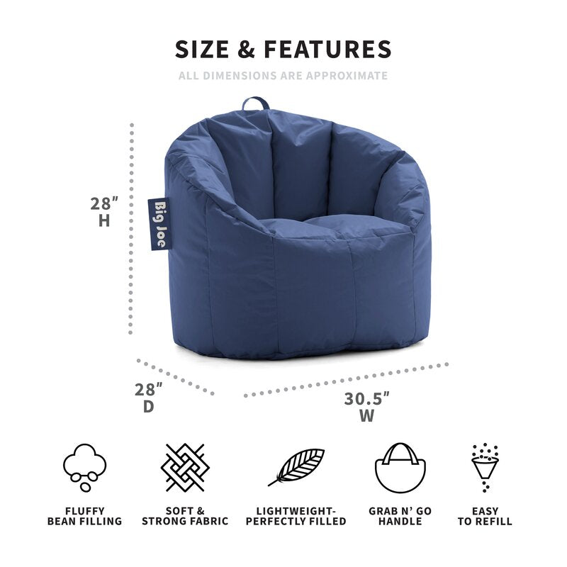 Big Joe Milano Medium Bean Bag Chair KB183