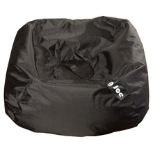 Load image into Gallery viewer, Big Joe Standard Bean Bag Chair and Lounger, Stretch Limo Black (#K2049)
